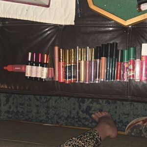 Assorted Lip Gloss & Liquid Lipstick Bundle in Pink, Red, Nude, Green